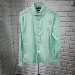 Calvin Klein Men's Size 15.5 Extreme Slim Fit Non Iron Dress Shirt